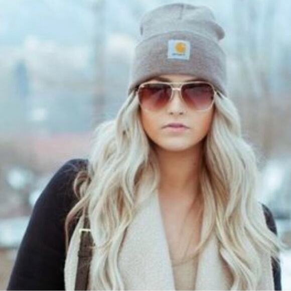 Carhartt Gray Beanie - Picture 1 of 4